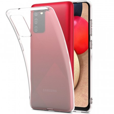 Tech-Flex TPU Deksel for Samsung Galaxy A02s Gjennomsiktig