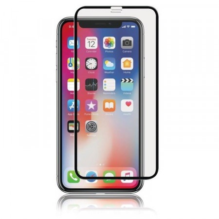 Panzer Premium skjermbeskyttelse Full Fit iPhone X/XS Svart