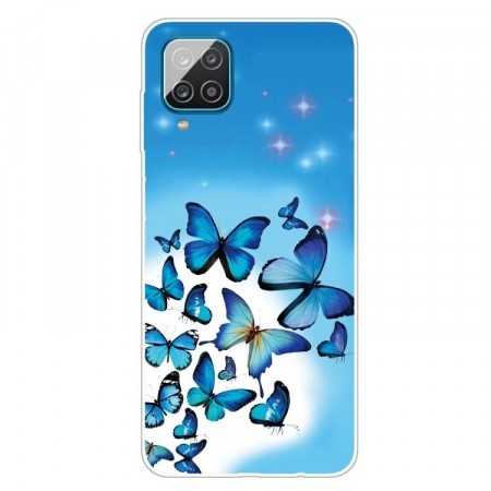 Fashion TPU Deksel for Samsung Galaxy A22 5G - Butterfly