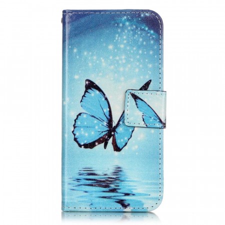 Deksel for iPhone 7/8 - Blue Butterfly