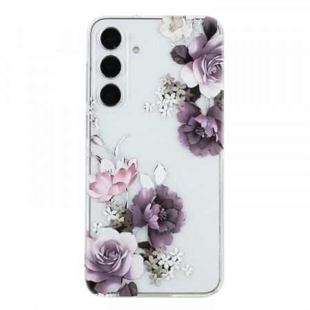 Fashion TPU Deksel for Samsung Galaxy S24 5G - blomster