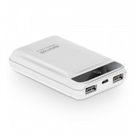Promate Card-10 10050 mAh Power Bank - Hvit