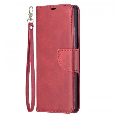 Lommebok deksel for Samsung Galaxy S21 Ultra rød