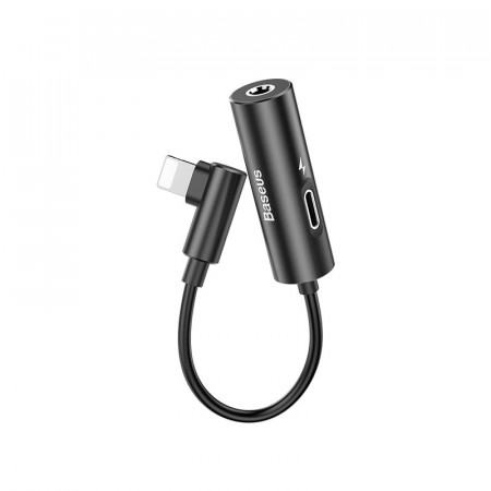 Baseus Lightning til Lightning + 3.5MM Adapter