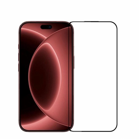 Herdet Glass skjermbeskytter iPhone 18 Pro svart kant
