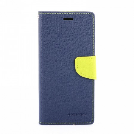 Mercury Goospery Fancy Diary Deksel Galaxy Note 9 mørk blå/grønn