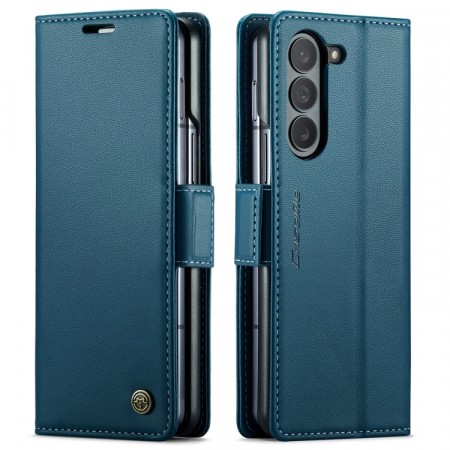 CaseMe Lommebok deksel for Samsung Galaxy Z Fold 5 5G blå