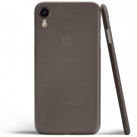 iPhone XR Ultratynt Deksel - Grå/Gjennomsiktig