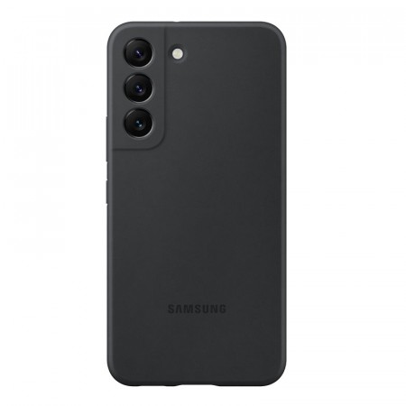Samsung Galaxy S22 5G Silikondeksel - Svart