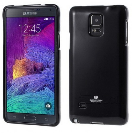 Mercury Goospery TPU Deksel for Galaxy Note 4 svart