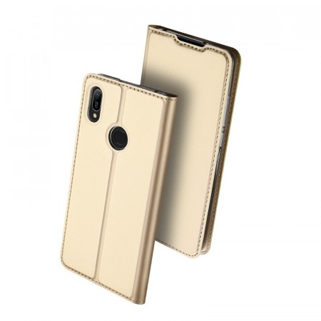 Dux Ducis Skin Pro Series Flip deksel Huawei Y6 (2019) gull