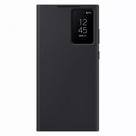 Samsung Galaxy S23 Ultra Clear View Deksel - Svart