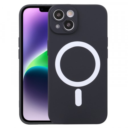 Tech-Flex TPU Deksel for iPhone 15 Plus med MagSafe svart