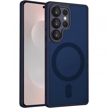 XDcase Frosted TPU Deksel Samsung Galaxy S26 Ultra 5G MagSafe - Blå
