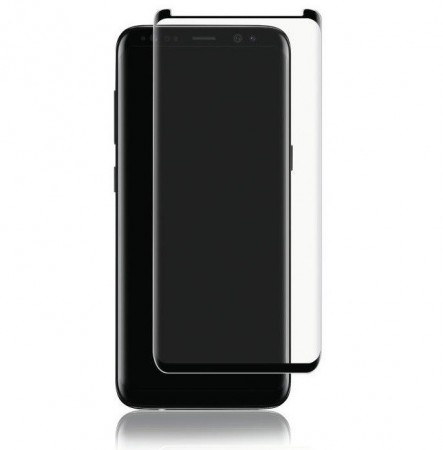 Panzer Premium Buet Glass Skjermbeskyttelse Galaxy S9 svart