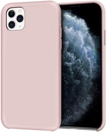 iPhone 11 Pro Max Liquid Silikon Deksel - Rosa