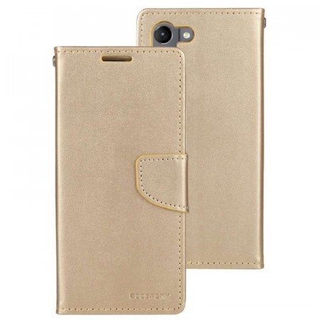 Mercury Goospery Lommebok-deksel for Galaxy S21 gull
