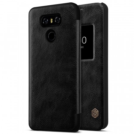 Nillkin flip deksel med vindu for LG G6 svart