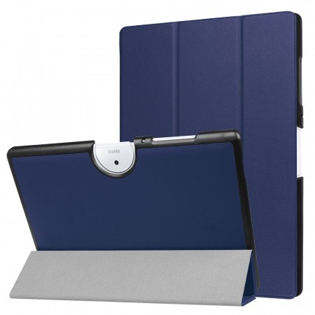 Deksel Tri-Fold Smart Acer Iconia One 10 B3-A40 mørk blå