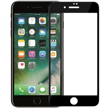 Nillkin XD CP + MAX herdet glass skjermbeskytter heldekkende iPhone 7 Plus/8 Plus svart