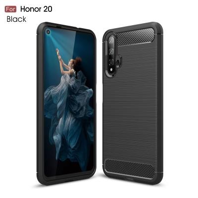 TPU Deksel Carbon Honor 20 svart