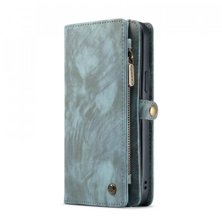 CaseMe 2-i-1 Lommebok deksel iPhone 13 Pro blå