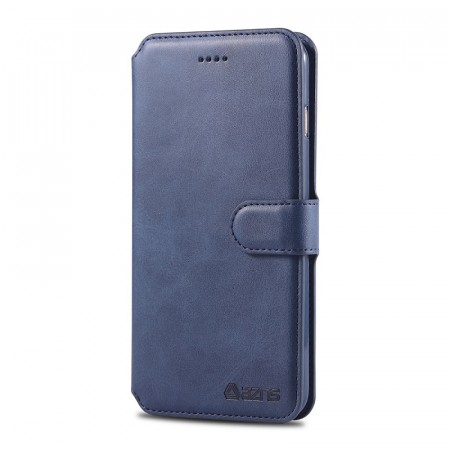 Azns Lommebok deksel for iPhone 7 Plus/8 Plus mørk blå