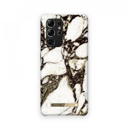 iDeal Of Sweden Samsung Galaxy S21 Ultra deksel - Calacatta Golden Marble