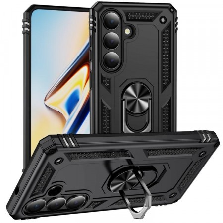 Tech-Flex Deksel med Ring Grep Samsung Galaxy S26 5G svart