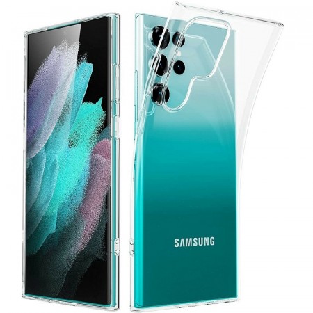 Lux TPU Deksel for Samsung Galaxy S22 Ultra Gjennomsiktig