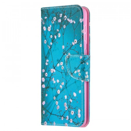 Lommebok deksel for Samsung Galaxy S21+ plus - Rosa blomster