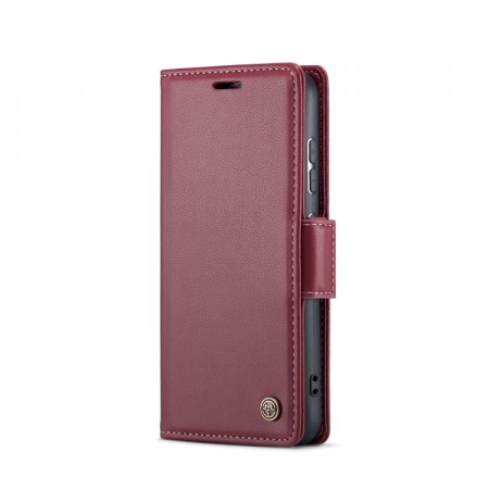 CaseMe Lommebok deksel for Samsung Galaxy S24 5G rød