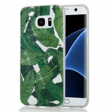 TPU Deksel Samsung Galaxy S7 Edge - Plants