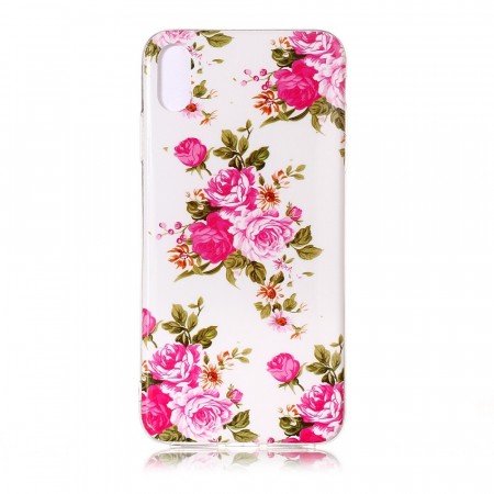 TPU Deksel iPhone XS Max - Blomster