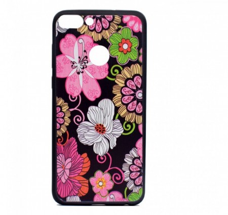 TPU Deksel for Huawei P Smart (2018) - blomster