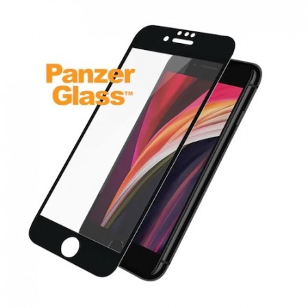 PanzerGlass Premium skjermbeskyttelse iPhone 7/8/SE (2020) svart