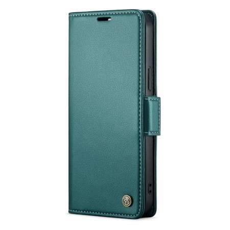 CaseMe Lommebok deksel for iPhone 15 Pro Max grønn
