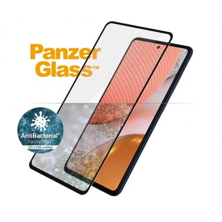 PanzerGlass Premium skjermbeskyttelse Galaxy A72 svart