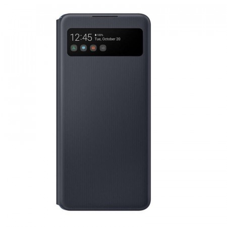 Samsung Galaxy A42 5G View Wallet Cover - Svart