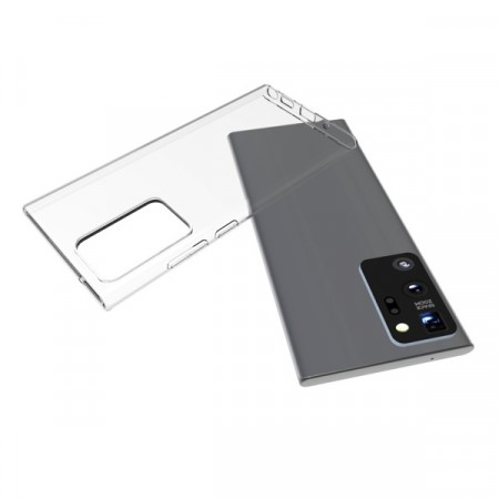 TPU Deksel for Samsung Galaxy Note 20 Ultra Gjennomsiktig