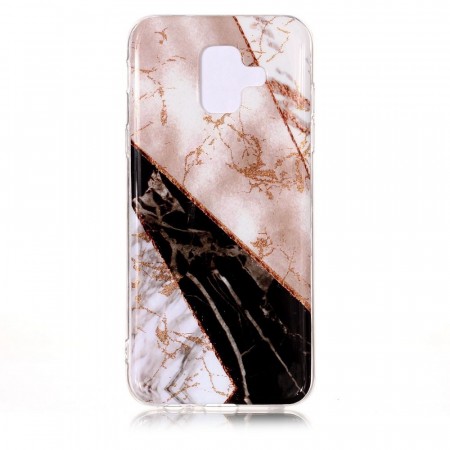 TPU Deksel for Galaxy A6 (2018) - Marmor mønster