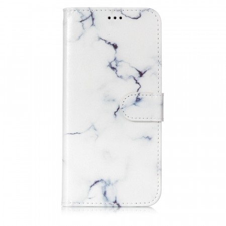 Lommebok deksel for Samsung Galaxy S9 Plus hvit marmor
