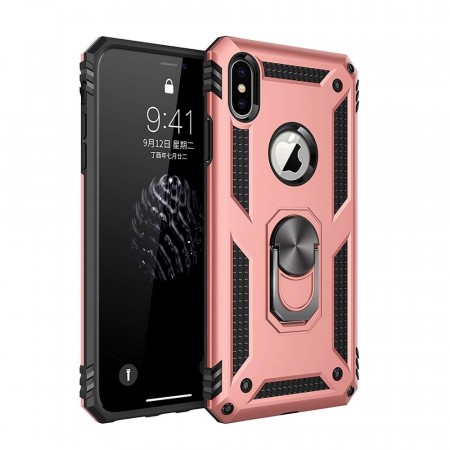 iPhone 8/7 Plus Ring Armor Deksel - Rosa