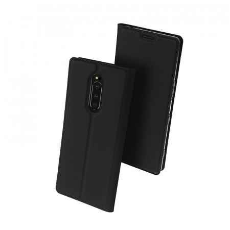 Dux Ducis Skin Pro Series Flip deksel Sony Xperia 1 svart