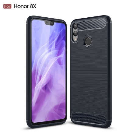 TPU Deksel Carbon Huawei Honor 8X svart