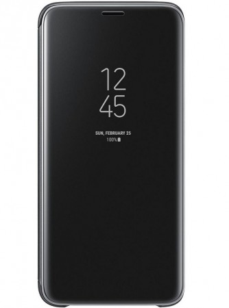 Samsung Galaxy S9 plus Clear View Deksel - Svart