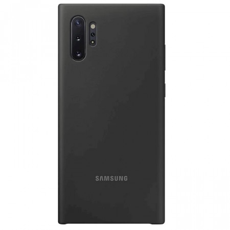 Samsung Galaxy Note10+ Plus Silikondeksel - Svart
