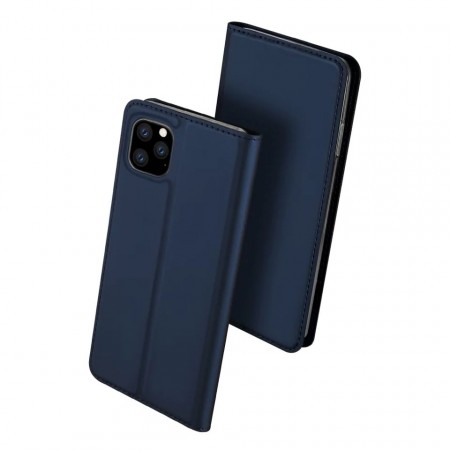 Dux Ducis Skin Pro Series Flip deksel iPhone 11 Pro Max mørk blå