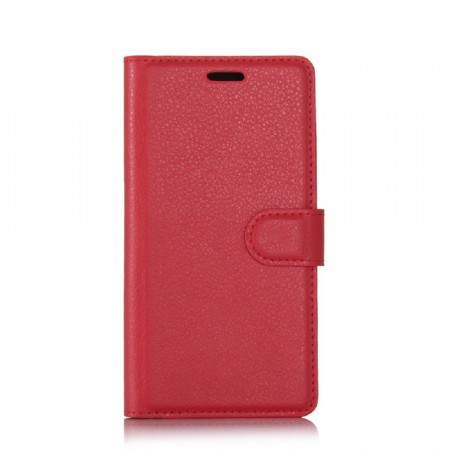 Lommebok deksel for Nokia 6 (2017) rød