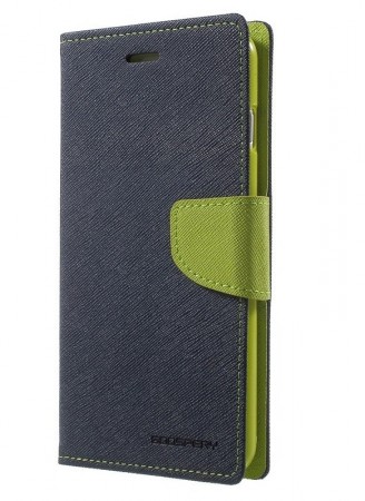 Mercury Goospery deksel for iPhone 6 / 6S mørk blå/grønn